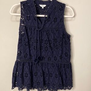 Navy top